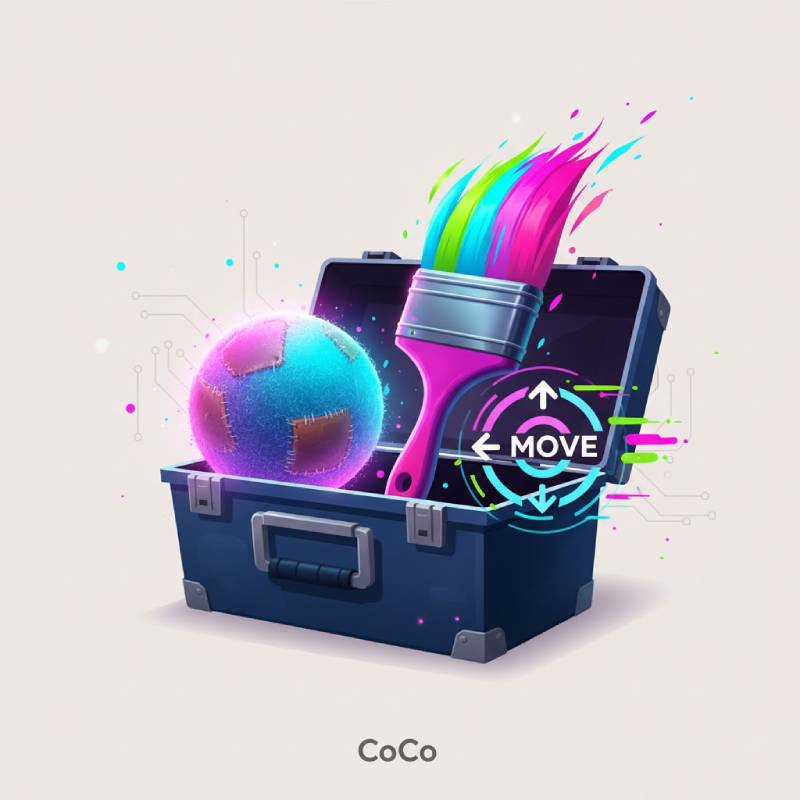 استراتژی رنگ، بافت و 3D در موشن گرافیک