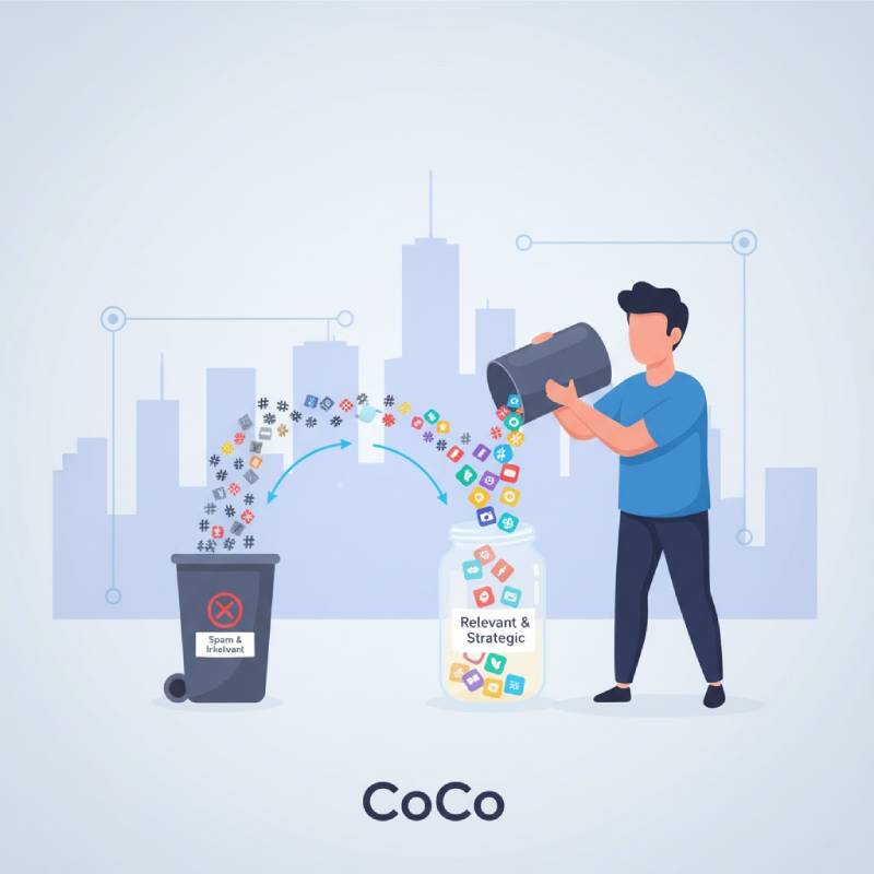 مبانی هشتگگذاری و قانون طلایی آن