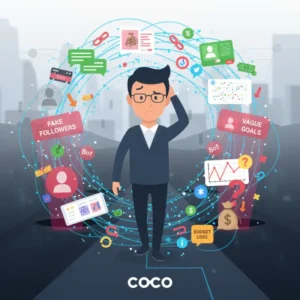 اشتباهات اینفلوئنسر مارکتینگ