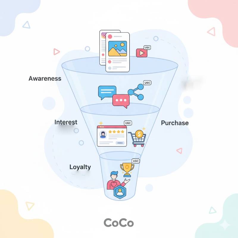 UGC و قیف بازاریابی: استفاده در هر مرحله